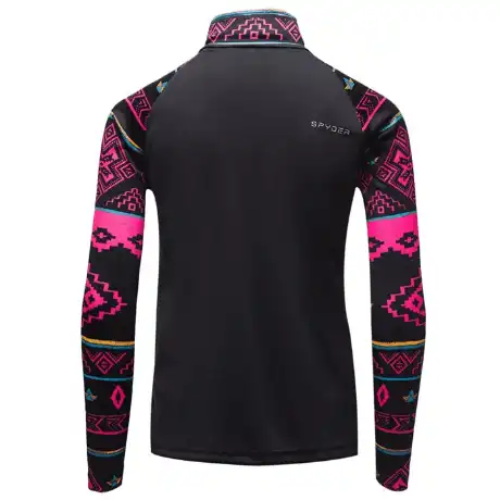 Spyder Girl's Limitless Surface Zip Top